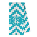 Pixelated Chevron Kitchen Towel - Microfiber (Personalized)