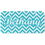 Pixelated Chevron Mini/Bicycle License Plate (2 Holes) (Personalized)