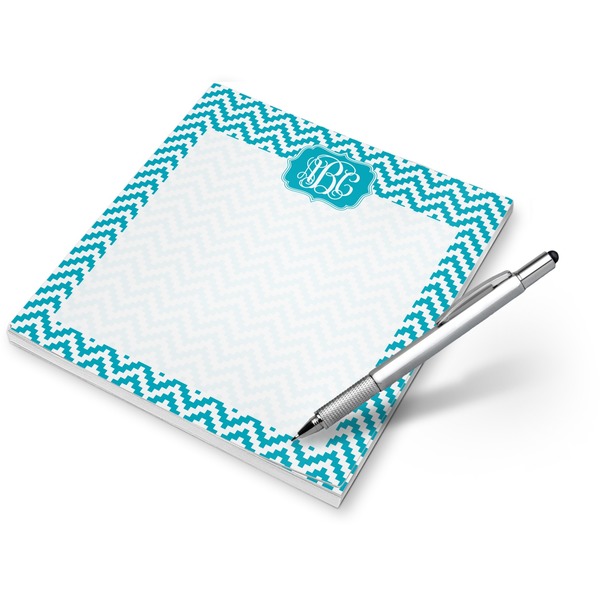 Custom Pixelated Chevron Notepad (Personalized)