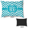 Pixelated Chevron Outdoor Dog Beds - Large - APPROVAL