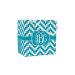 Pixelated Chevron Party Favor Gift Bags - Gloss (Personalized)