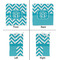 Pixelated Chevron Party Favor Gift Bag - Matte - Approval