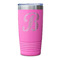 Pixelated Chevron Pink Polar Camel Tumbler - 20oz - Single Sided - Approval