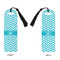 Pixelated Chevron Plastic Bookmarks - Approval