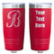 Pixelated Chevron Red Polar Camel Tumbler - 20oz - Double Sided - Approval