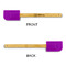 Pixelated Chevron Silicone Spatula - Purple - APPROVAL