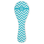 Pixelated Chevron Ceramic Spoon Rest (Personalized)