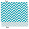 Pixelated Chevron Tissue Paper - Heavyweight - Medium - Front & Back