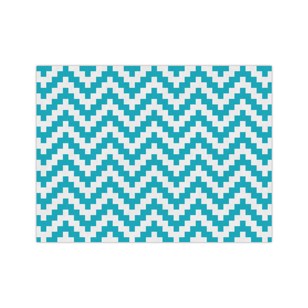 Custom Pixelated Chevron Medium Tissue Papers Sheets - Lightweight