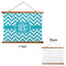 Pixelated Chevron Wall Hanging Tapestry - Landscape - APPROVAL