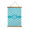 Pixelated Chevron Wall Hanging Tapestry - Portrait - MAIN