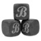 Pixelated Chevron Whiskey Stones - Set of 3 - Front