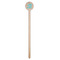 Pixelated Chevron Wooden 7.5" Stir Stick - Round - Single Stick