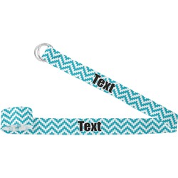 Pixelated Chevron Yoga Strap (Personalized)