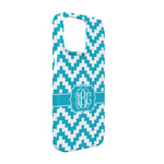 Pixelated Chevron iPhone Case - Plastic - iPhone 13 Pro (Personalized)