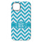 Pixelated Chevron iPhone 14 Plus Tough Case - Back