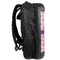 Linked Squares 13" Hard Shell Backpacks - Side View