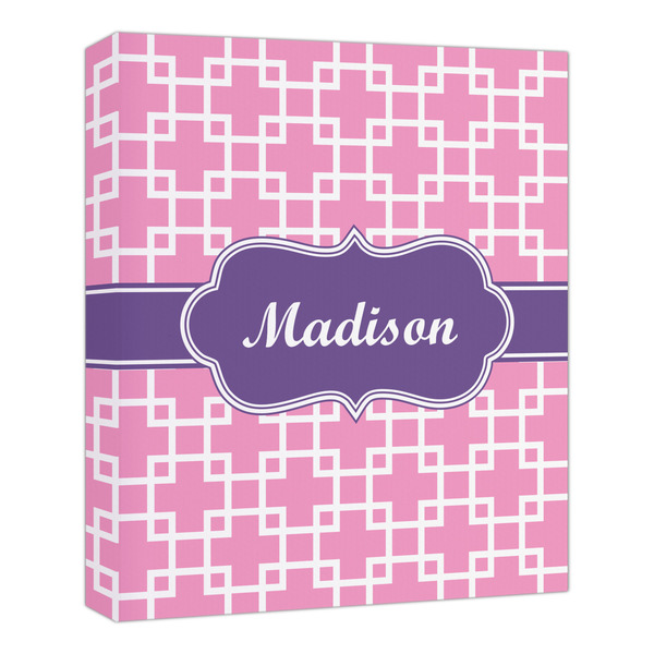 Custom Linked Squares Canvas Print - 20x24 (Personalized)