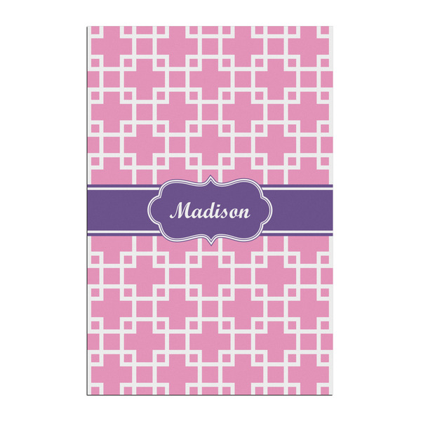 Custom Linked Squares Posters - Matte - 20x30 (Personalized)