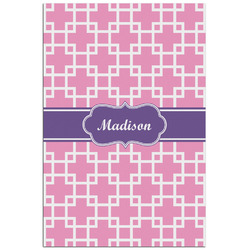 Linked Squares Poster - Matte - 24x36 (Personalized)