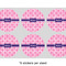 Linked Squares 3" Multipurpose Round Labels - Sheet