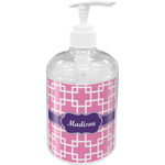 Linked Squares Acrylic Soap & Lotion Bottle (Personalized)