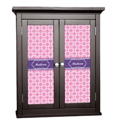 Linked Squares Cabinet Decal - Small (Personalized)