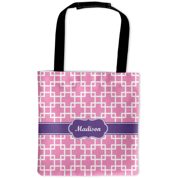 Custom Linked Squares Auto Back Seat Organizer Bag (Personalized)