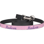 Linked Squares Dog Leash (Personalized)