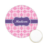 Linked Squares Printed Cookie Topper - 2.15" (Personalized)