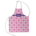 Linked Squares Kid's Apron - Small (Personalized)