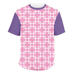 Linked Squares Men's Crew T-Shirt