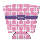 Linked Squares Party Cup Sleeve - with Bottom (Personalized)