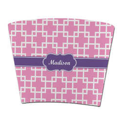 Linked Squares Party Cup Sleeve - without bottom (Personalized)