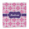 Linked Squares Party Favor Gift Bag - Matte - Front