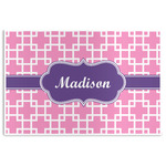 Linked Squares Disposable Paper Placemats (Personalized)