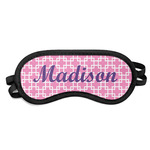 Linked Squares Sleeping Eye Mask - Small (Personalized)