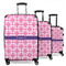 Linked Squares Suitcase Set 1 - MAIN