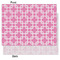 Linked Squares Tissue Paper - Heavyweight - Medium - Front & Back