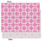 Linked Squares Tissue Paper - Lightweight - Medium - Front & Back