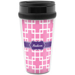 Linked Squares Acrylic Travel Mug without Handle (Personalized)