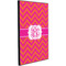 Pink & Orange Chevron 20x30 Wood Print - Angle View