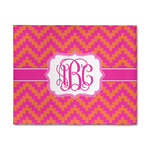 Pink & Orange Chevron 8' x 10' Patio Rug (Personalized)