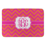 Pink & Orange Chevron Anti-Fatigue Kitchen Mat (Personalized)