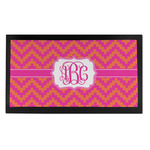 Pink & Orange Chevron Bar Mat - Small (Personalized)