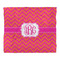 Pink & Orange Chevron Comforter - King - Front