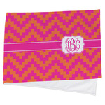 Pink & Orange Chevron Cooling Towel (Personalized)