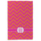 Pink & Orange Chevron Microfiber Dish Towel - APPROVAL