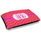 Pink & Orange Chevron Outdoor Dog Beds - Large - MAIN