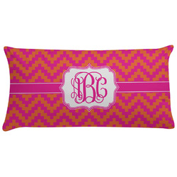 Pink & Orange Chevron Pillow Case (Personalized)